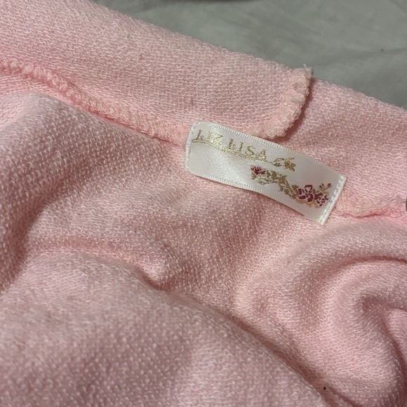 Liz Lisa Whimsical Pink Lace Hoodie - Coquette Fairycore Kawaii J-Fashion Size S - Picture 4 of 6